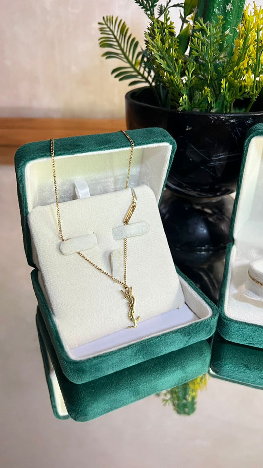 collier saint laurent YSL