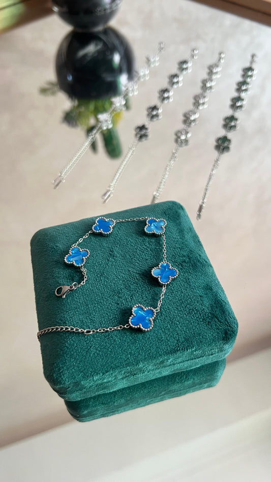Van Cleef Silver Blue